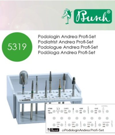 Preview: PODOLOGIN ANDREA PROFI-SET